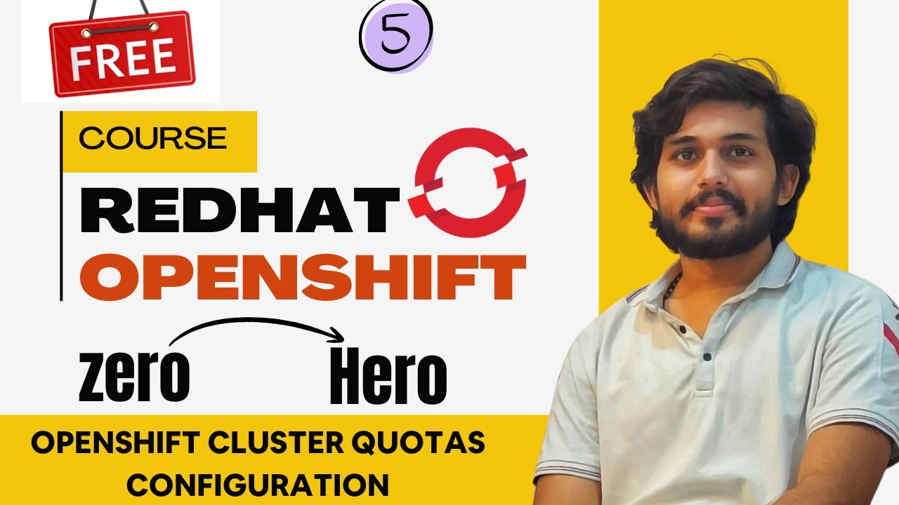OpenShift Cluster Quotas Configuration | EX280 Practice Lab | Day 5 #openshift