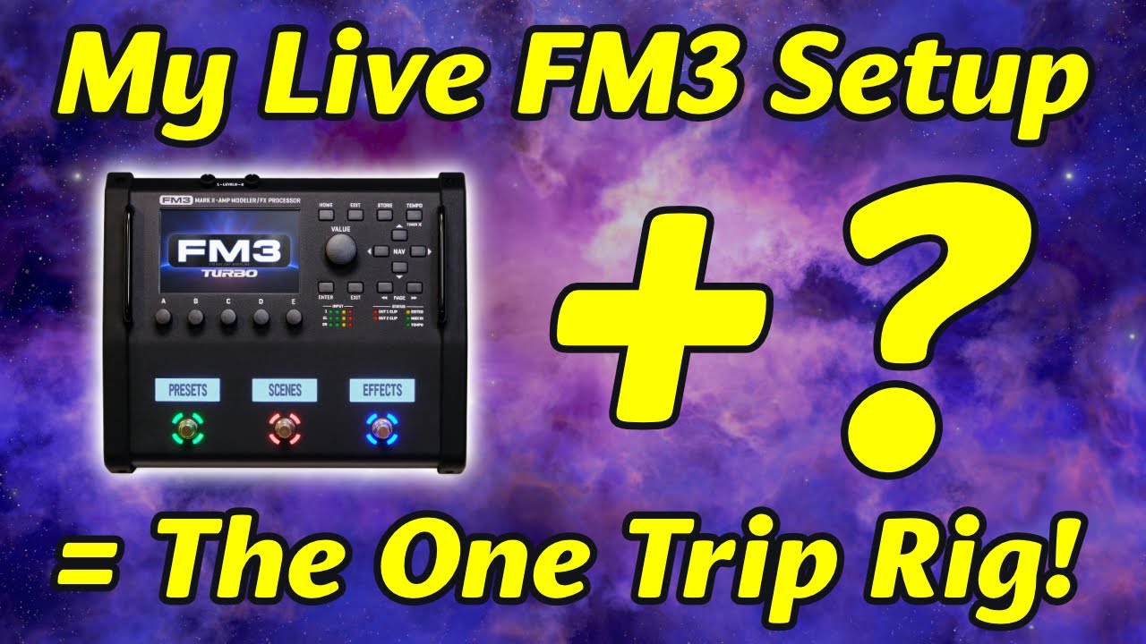 My Entire Live Guitar Rig in ONE Trip &ndash; FM3 Gig Setup & IEMs Explained!