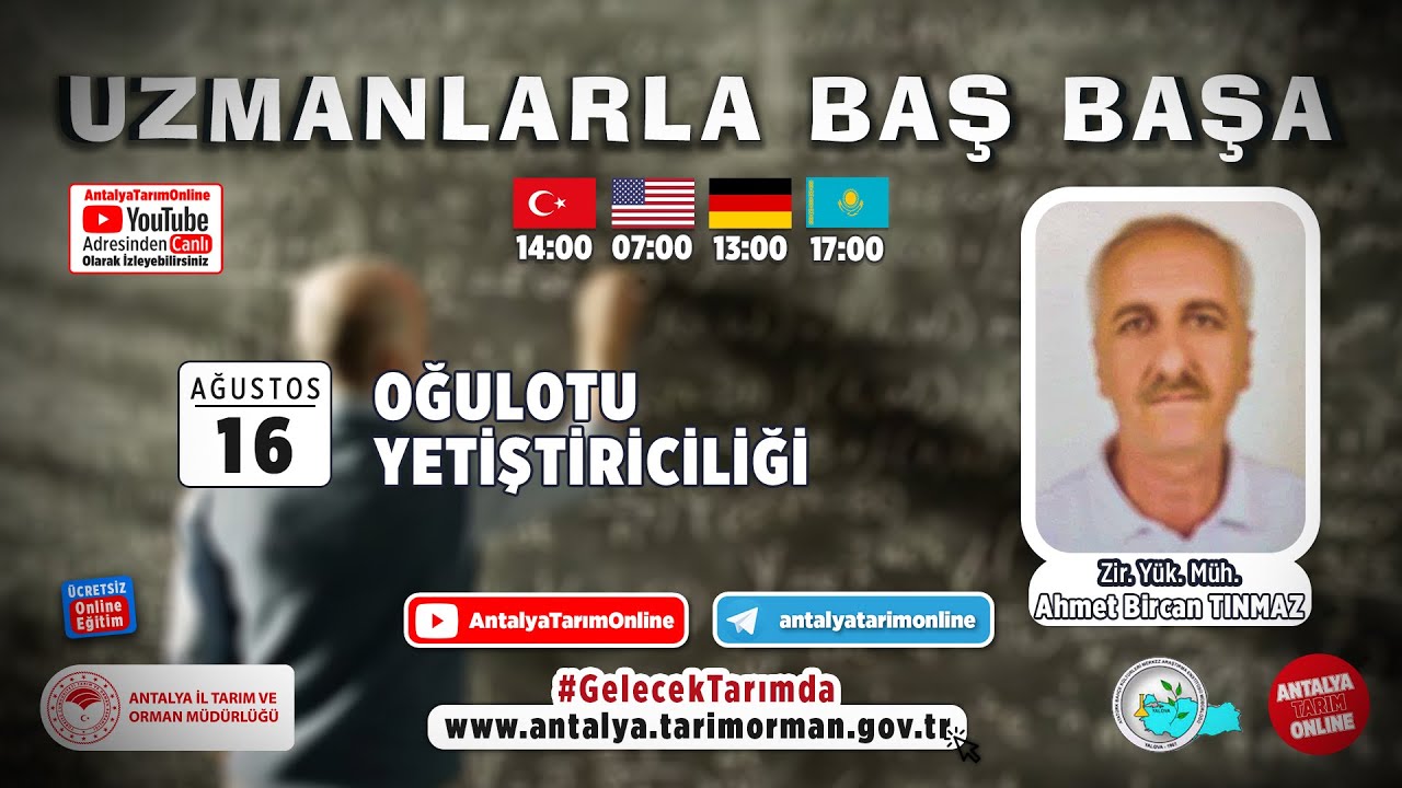 Uzmanlarla Baş Başa 72. Bölüm - Oğul Otu Yetiştiriciliği