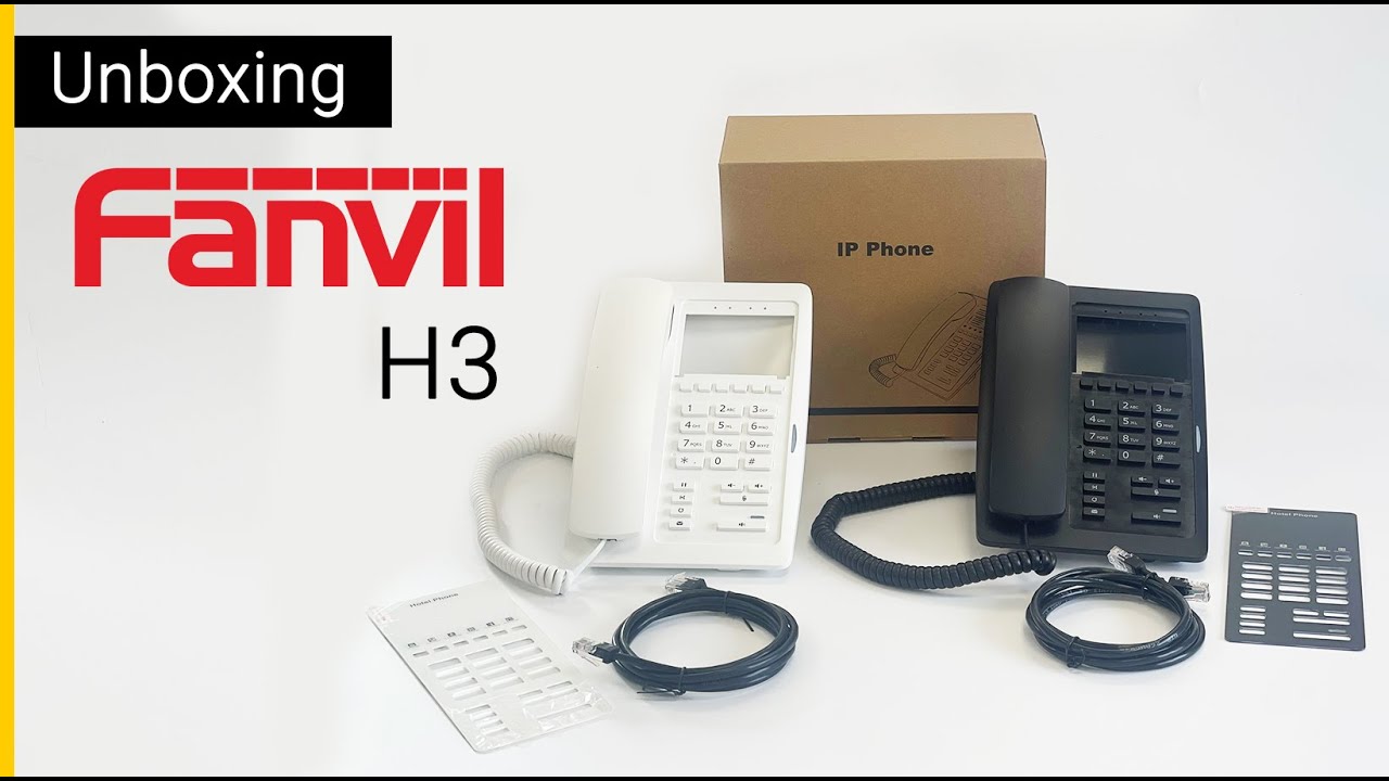 Fanvil H3 Unboxing
