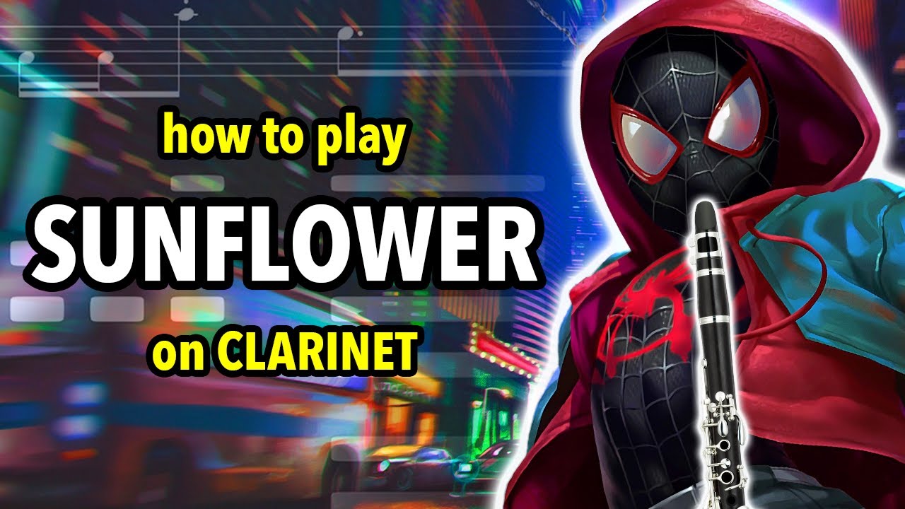 How to play Sunflower on Clarinet | Clarified
