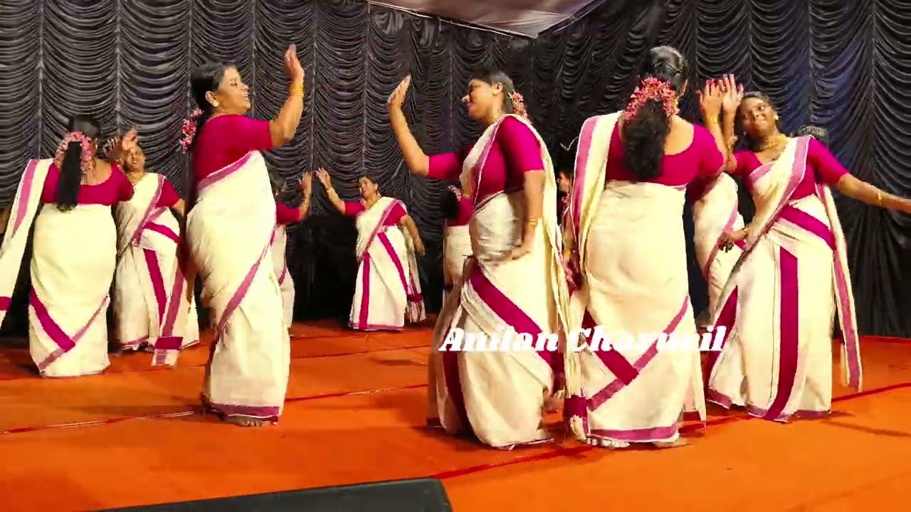 വൈക്കര തിരുവാതിര കളി സംഘം #dance 