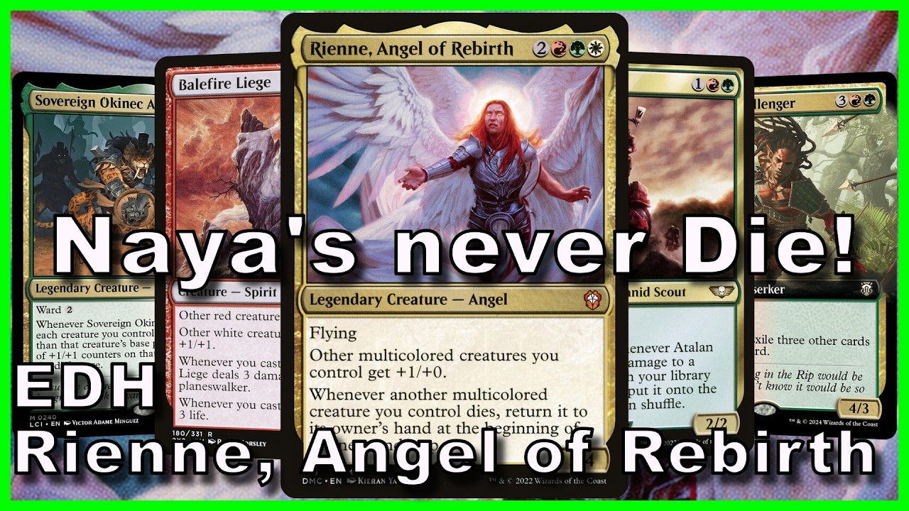 Обзор колоды EDH «Риенн, Ангел Возрождения» | Magic: The Gathering