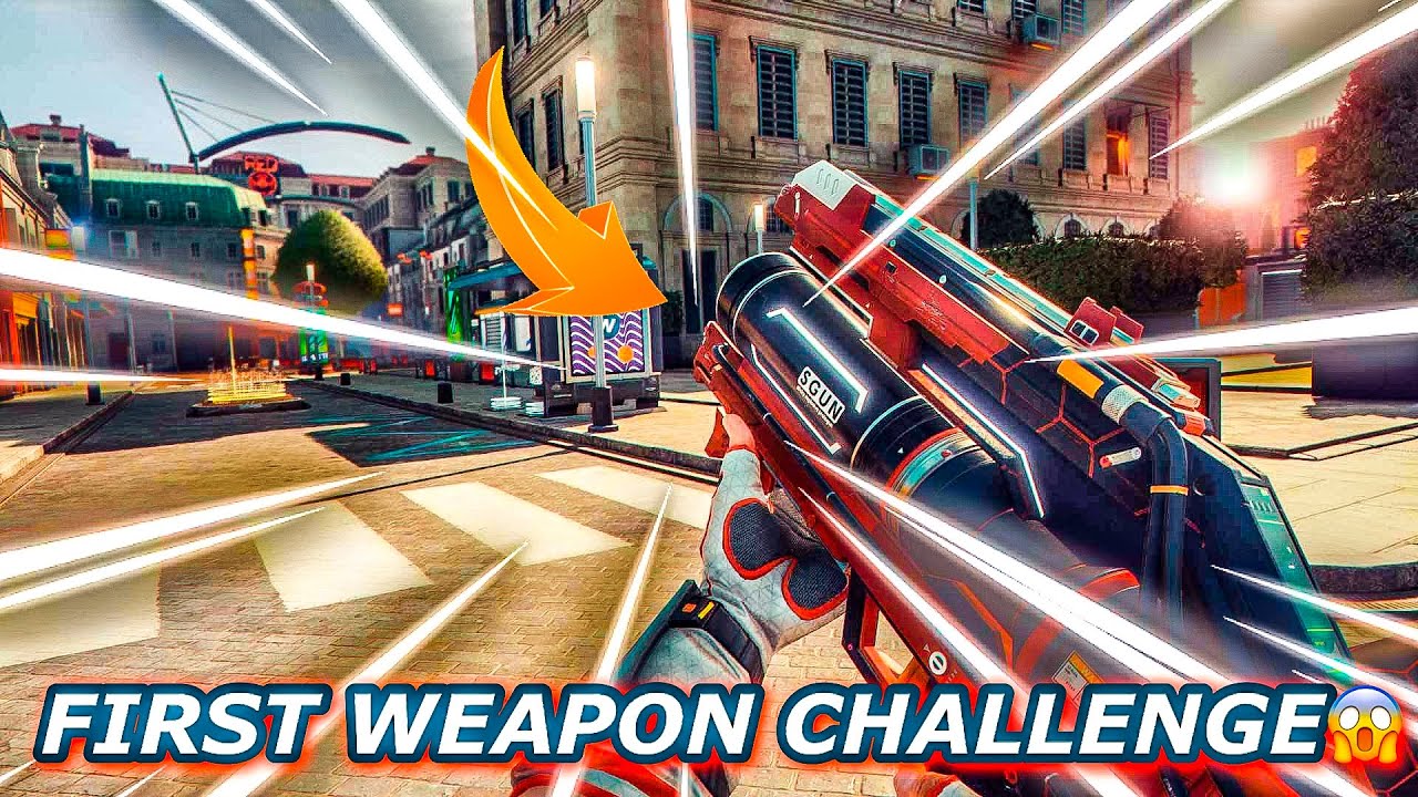 FIRST WEAPON Challenge!!😱 - Hyper Scape Battle Royale