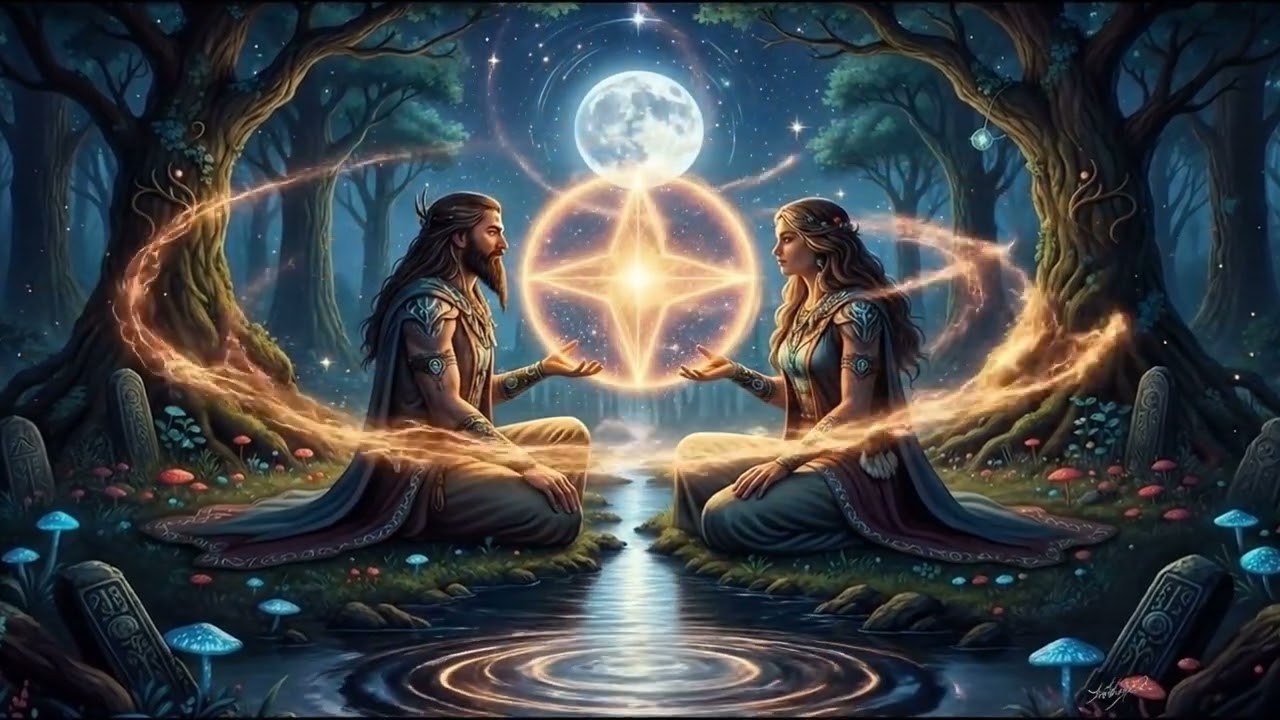 528Hz Love Frequency ✨✧ Harmonize Masculine & Feminine Energy ✧ Deep Healing ✧ Healing Music (4K)