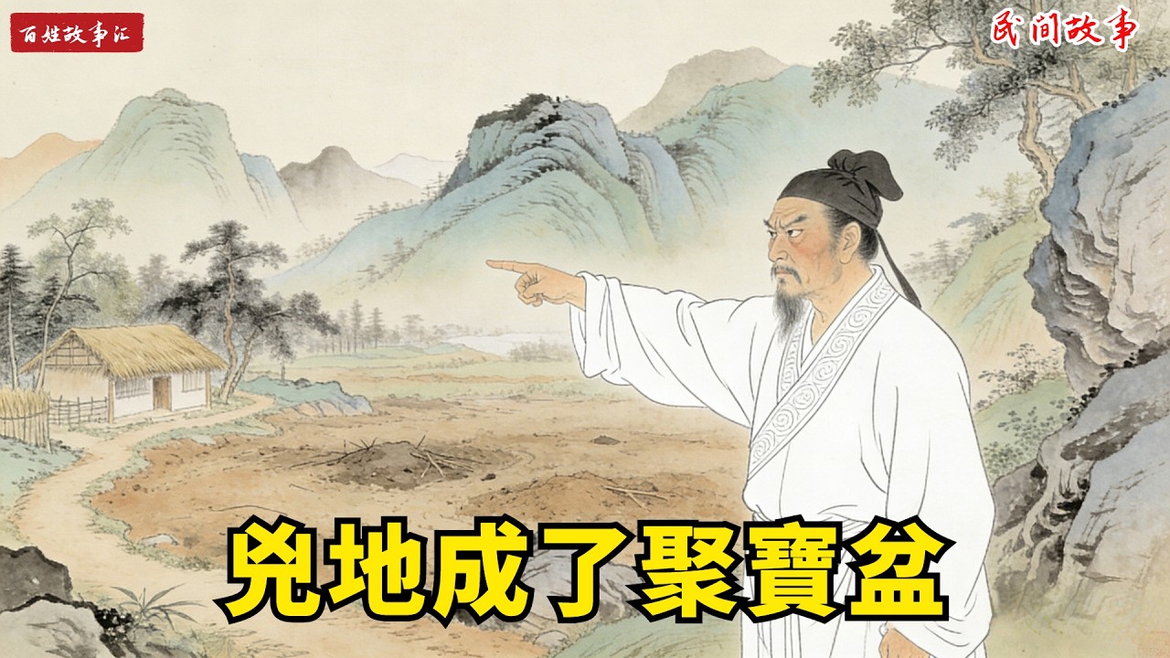 風水師賭氣之下，將一塊大兇之地指給恩人，沒想到六年後，那裡竟成了聚寶盆。#故事頻道 #民間故事#有聲書 #睡前故事#中國文化#故事分享