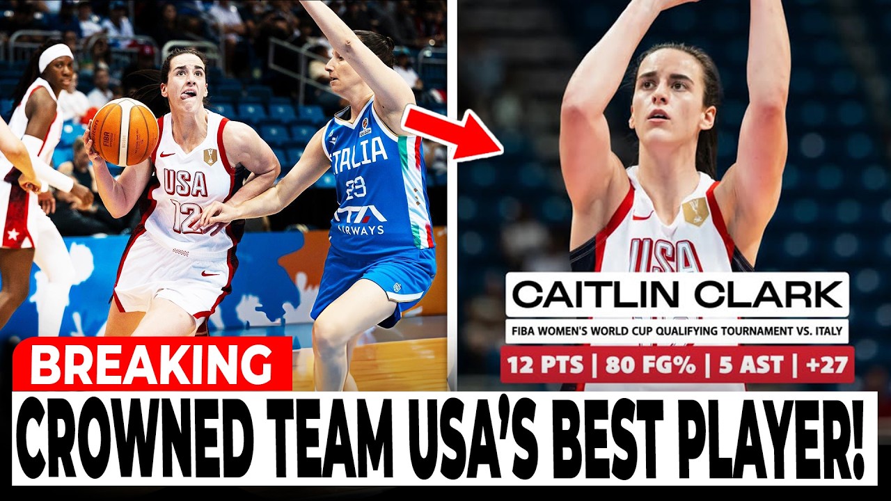 Caitlin Clark OFFICIALLY BEST PLAYER Of Team USA After AMAZING Italy FIBA Game