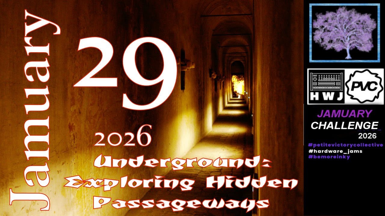 2026 Jamuary 29: Underground: CA Mercury-8, Moog Grandmother, Matriarch, One, Voyager and more!
