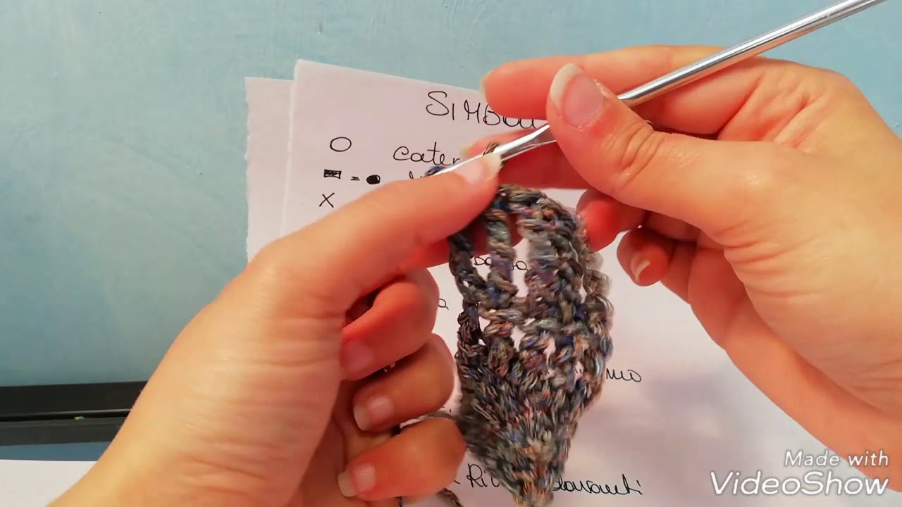 Uncinetto per principianti: riepilogo punti e come leggere gli schemi