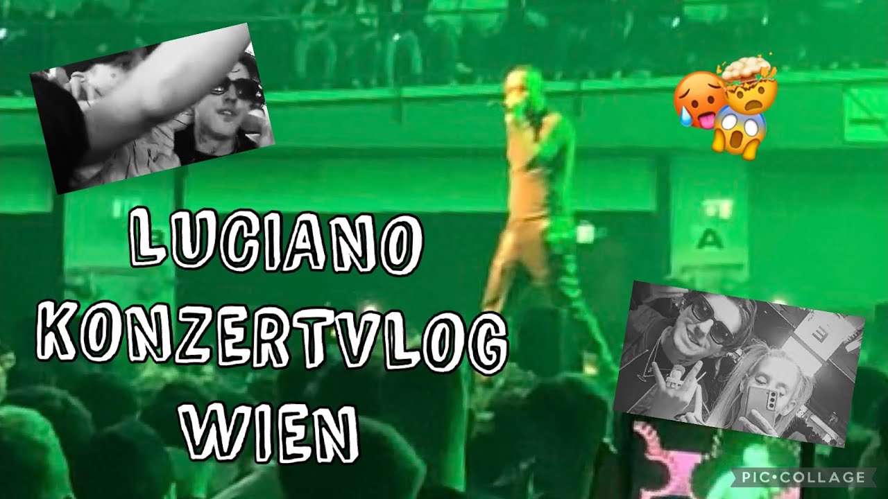 LUCIANO live in WIEN 🔥 |  WIR waren der Moshpit 🤯🥵 | Seductive Tour 2024 | Konzertvlog