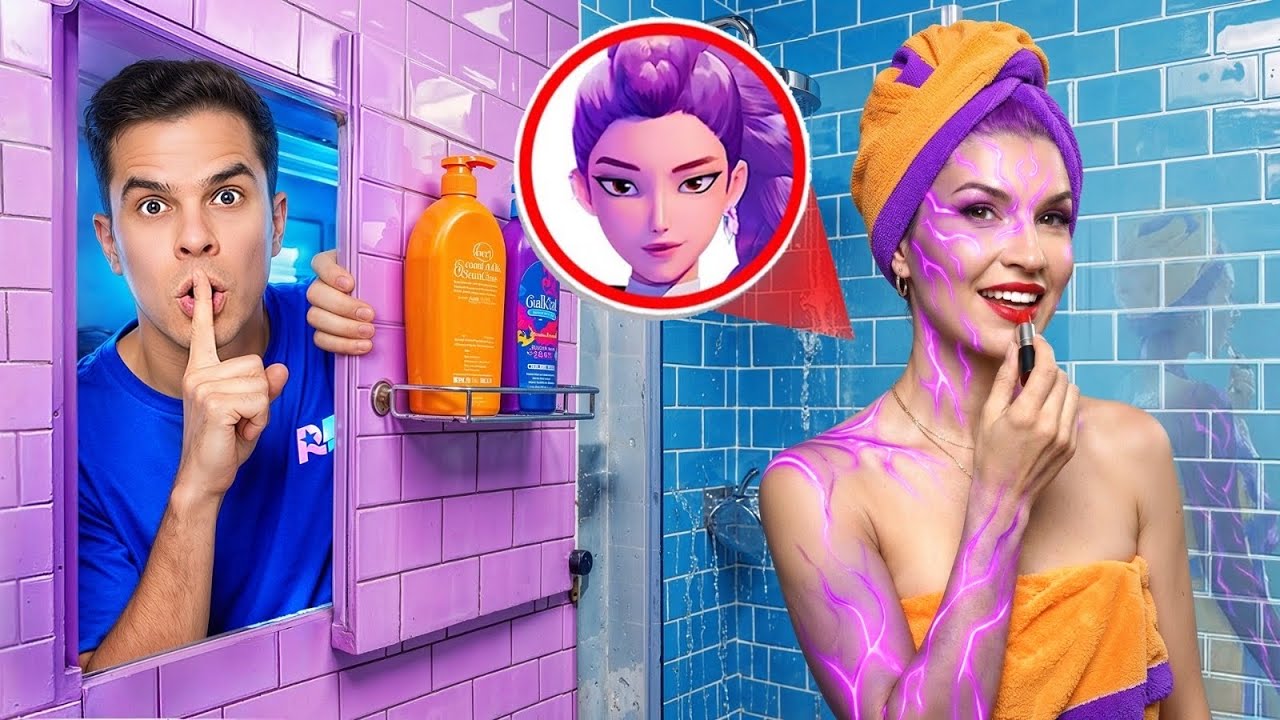 CONSTRUÍ UM QUARTO SECRETO PARA DESMASCARAR AS GUERREIRAS DO K-POP!