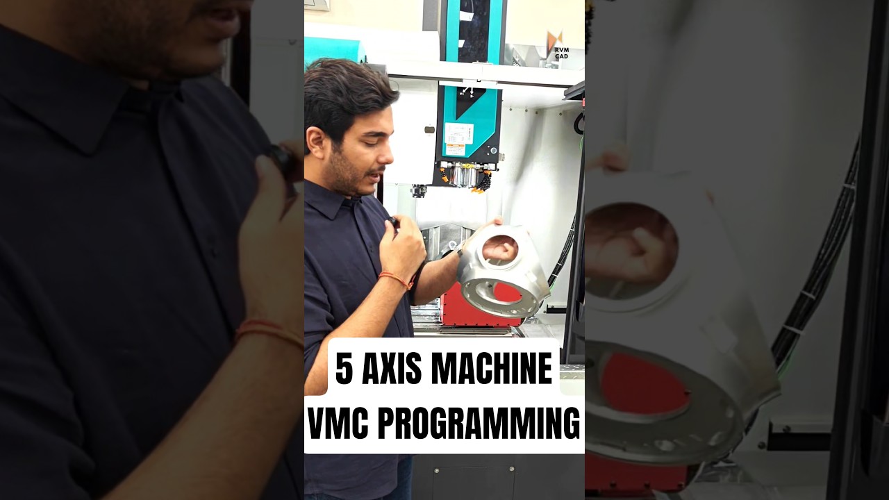 5 Axis Programming for Complex Parts | India's Biggest Skill Centre - RVM CAD Pune & Faridabad