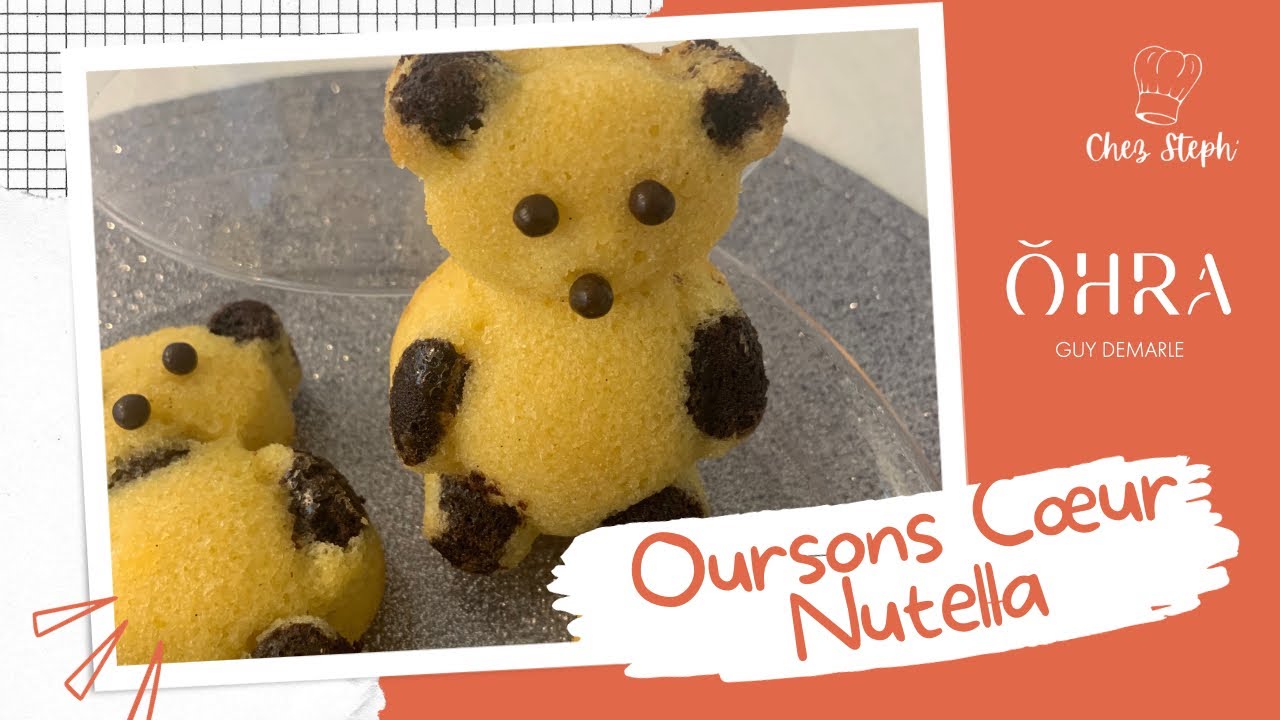 OURSONS COEUR NUTELLA : l'atelier culinaire Guy Demarle