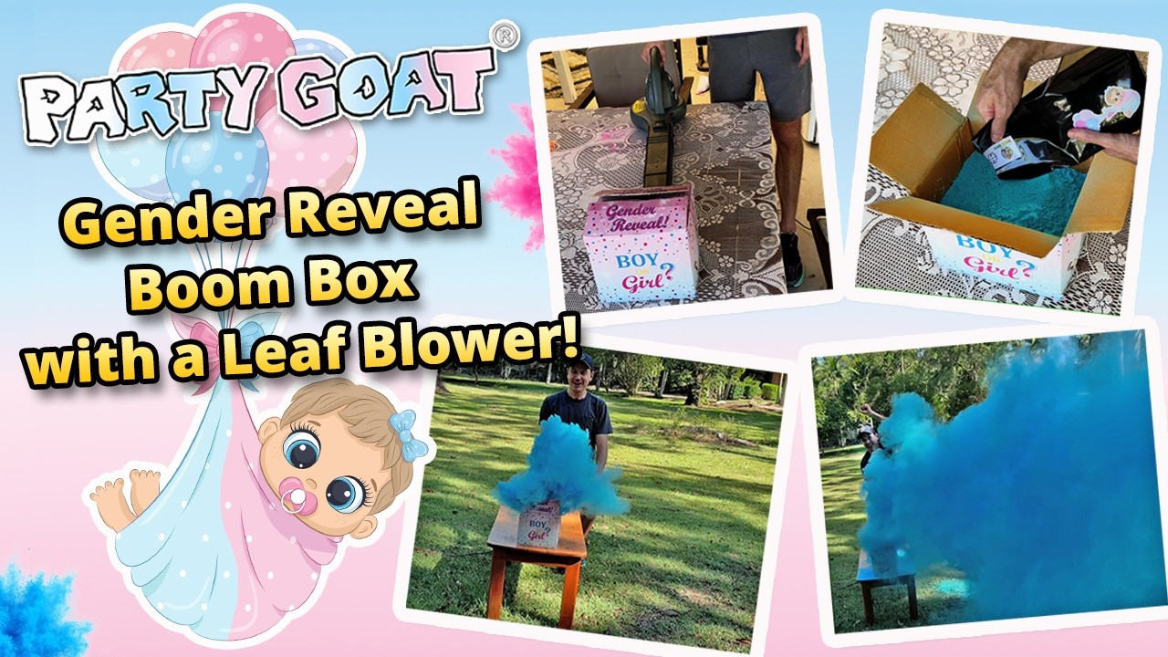 The Ultimate Leaf Blower Gender Reveal Box Setup Guide