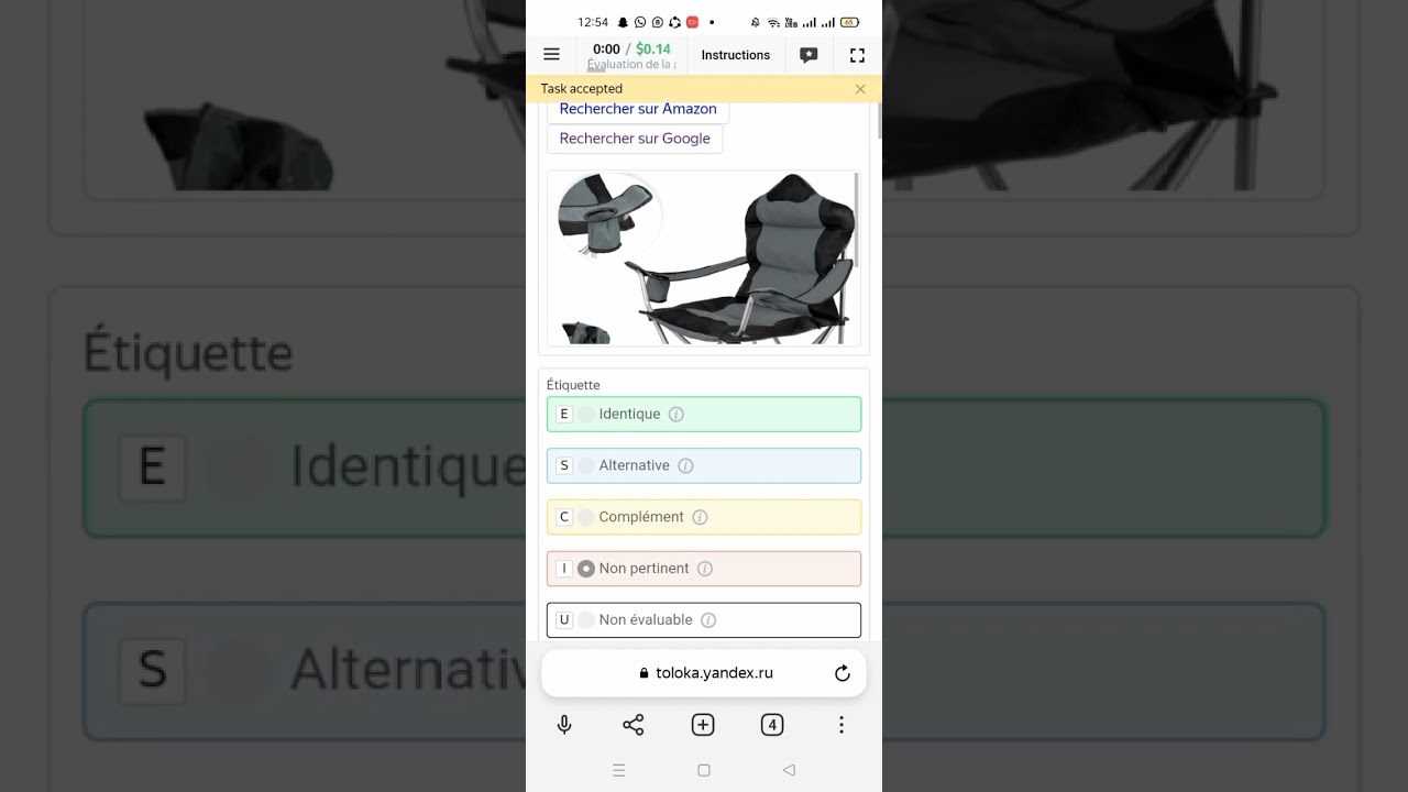 &Eacute;valuation de la pertinence de la recherche Search Relevance Evaluation French 0.14 Pass Exam Toloka