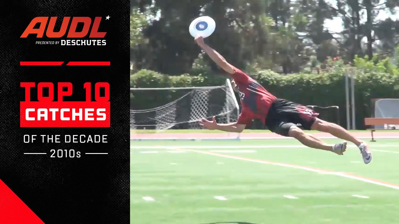 Top 10 Catches Of The Decade (2012-2019) | #ultimatefrisbee