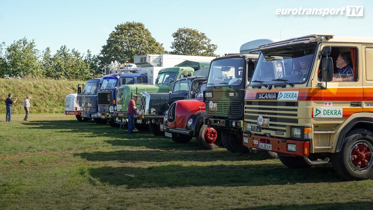 eurotransportTV | Oldtimer: Auf der Straße statt im Museum  #Deutschlandfahrt2020