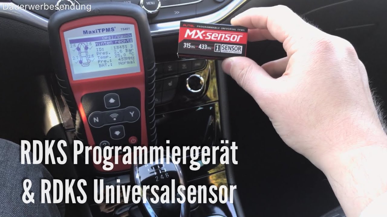 AUTEL MaxiTPMS TS401 | RDKS Programmier und Anlerngerät - Review