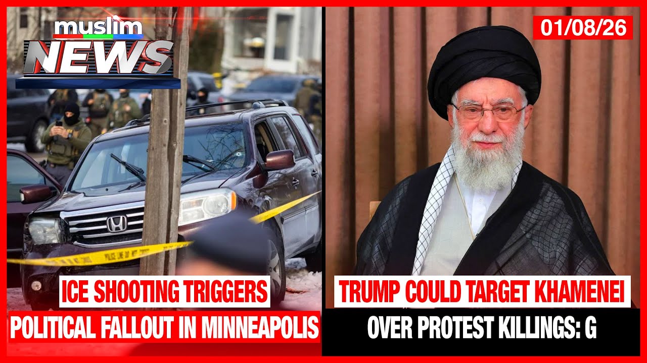 Trump Could Target Khamenei Over Protest Killings: Graham | Muslim News | Jan 8, 2026
