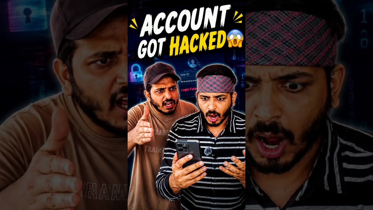 POV: Your Account Got Hacked 😱 #fyp #trending #viral #telugu #funnyreels  #comedy #viralshorts #pov