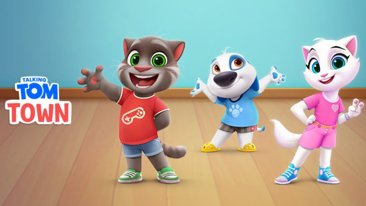 Talking Tom Town Gameplay Trailer (Early Access)