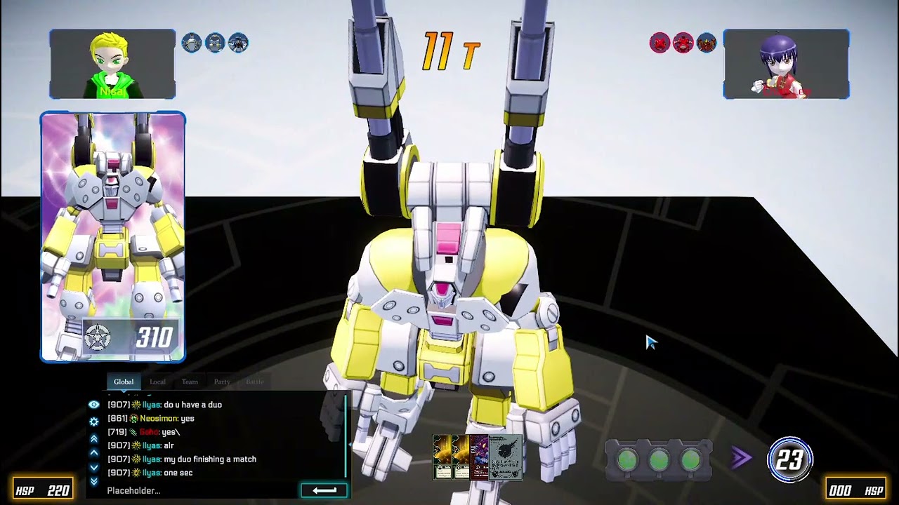 Bakuproject Bakugan. Fight with Cheen Lee. Haos vs Pyrus!
