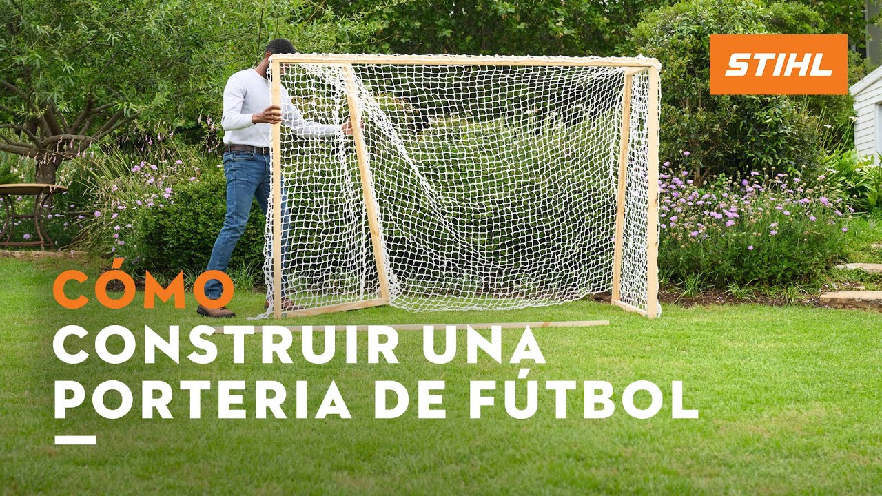 Construye tu propia portería de fútbol de madera | STIHL