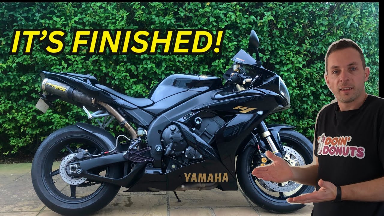 REBUILDING MY YAMAHA R1 (PART 7) IT'S FINISHED!!