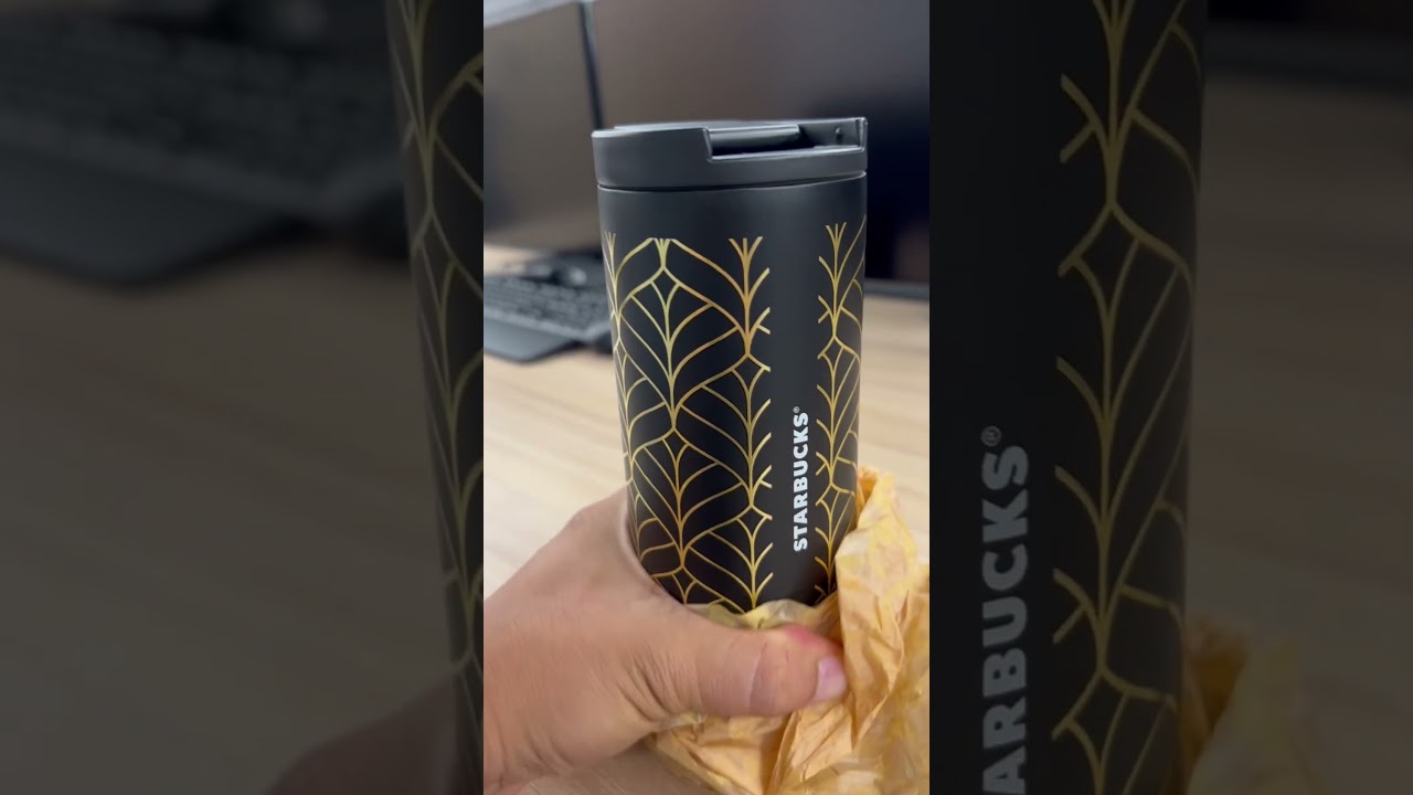 Using a 2023 Starbucks Tumbler in my corporate job ❤️