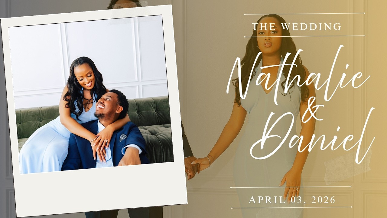 Live- NATHALIE & DANIEL  || Wedding Day  DALLAS , April 03 rd  2026