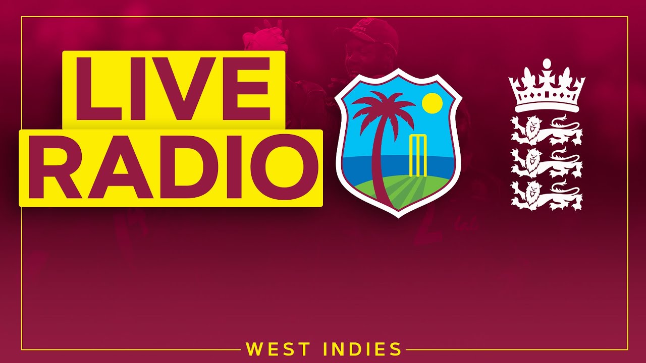🔴 LIVE RADIO | West Indies v England | 5th T20I