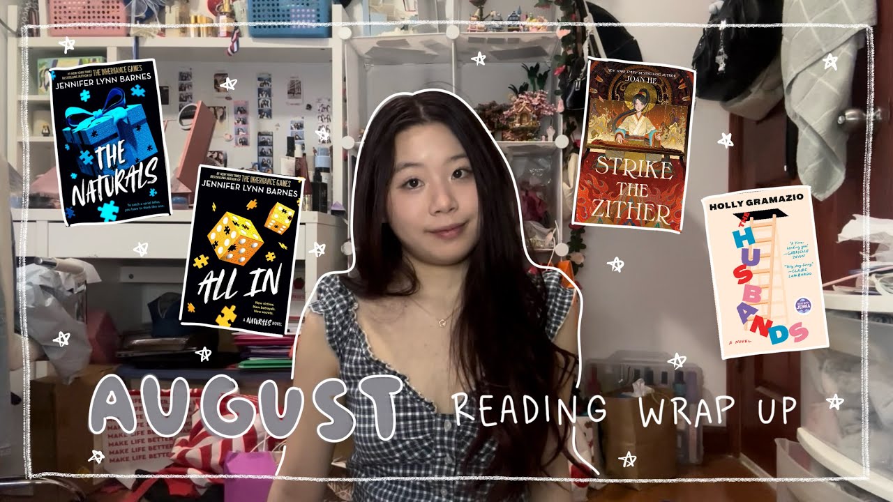 august reading wrap up 🐚