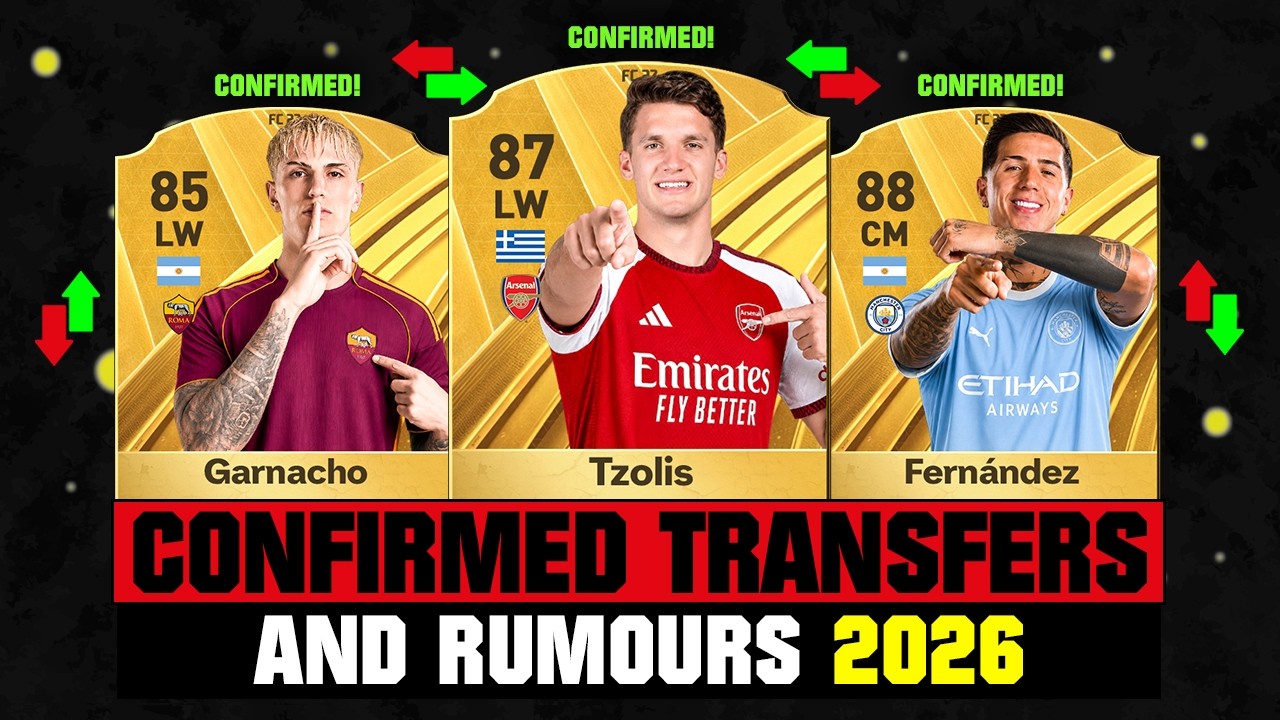 FIFA 27 | NEW CONFIRMED TRANSFERS & RUMOURS! 🚨🔥 ft. Tzolis, Garnacho, Enzo Fernandez... etc