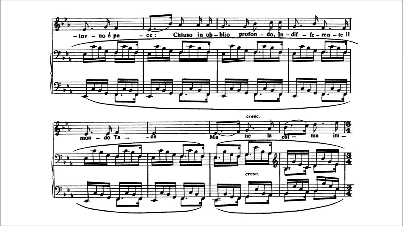 Nevicata (Tenore)  - Ottorino Respighi [With score]