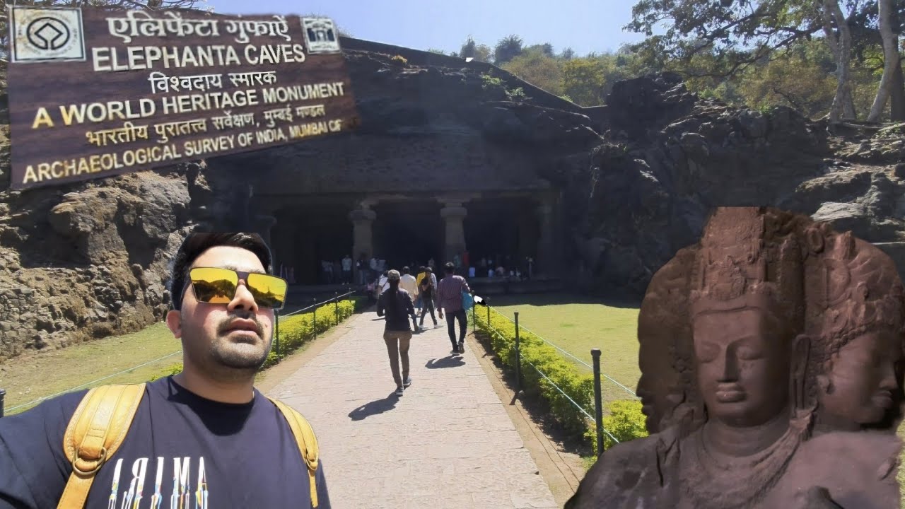 ELEPHANTA CAVES || A WORLD HERITAGE MONUMENT #elephantacave 