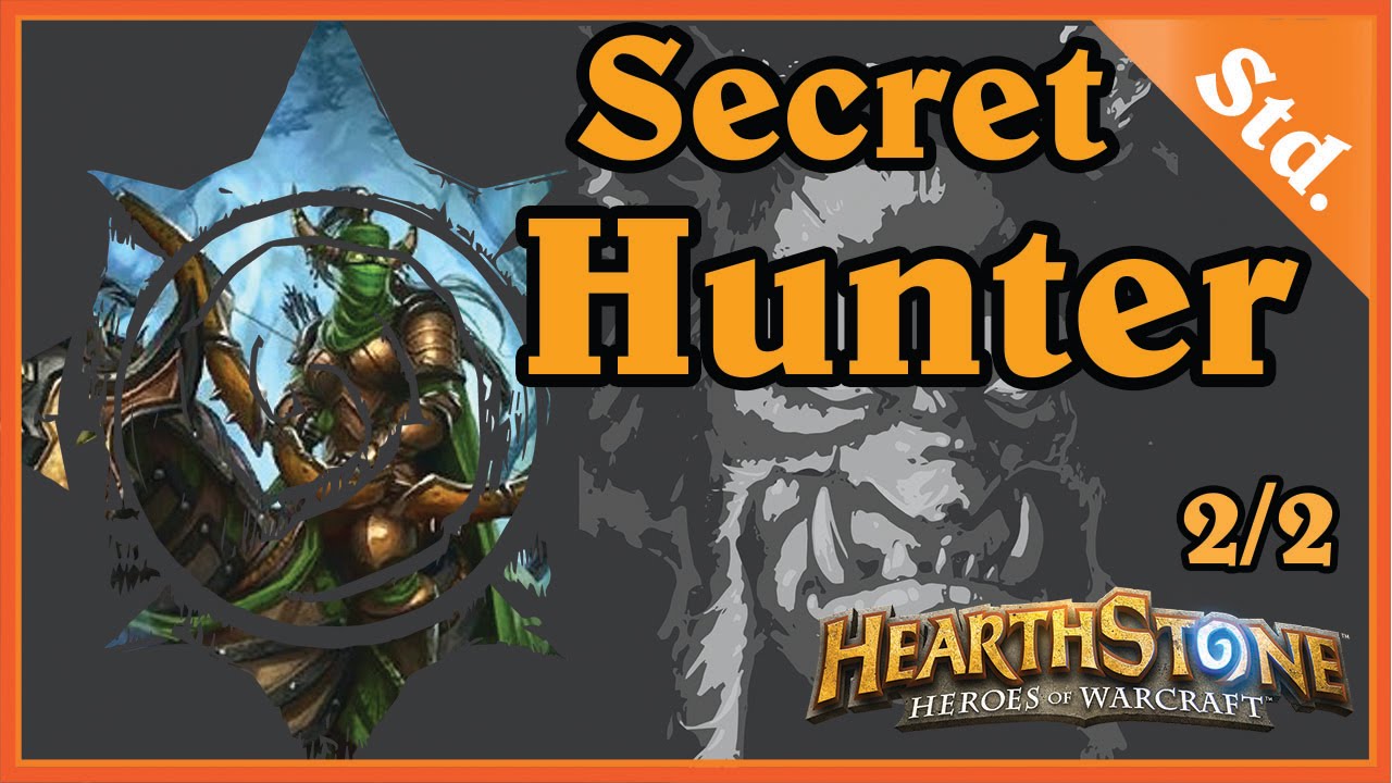 SECRET HUNTER 2/2 - HEARTHSTONE DECKS STANDARD [WOG, PL]