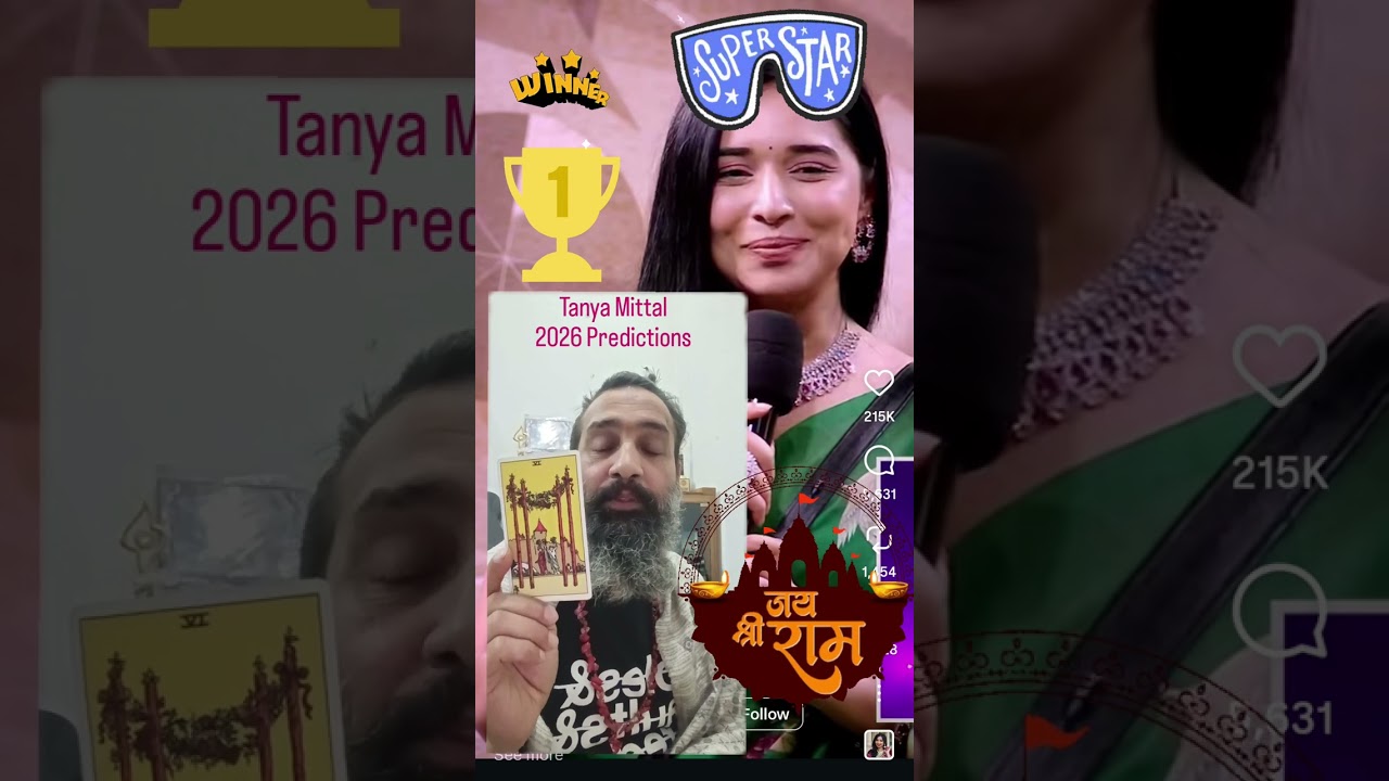 Tanya Mittal 2026 Tarot Predictions by Chaitanya Aabhinav Tarot Life Coach Ask & Share ❤  