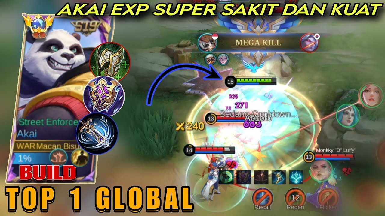 Akai Exp Lane Enak Juga Pake Windtalker ~Mobile Legends Bang Bang