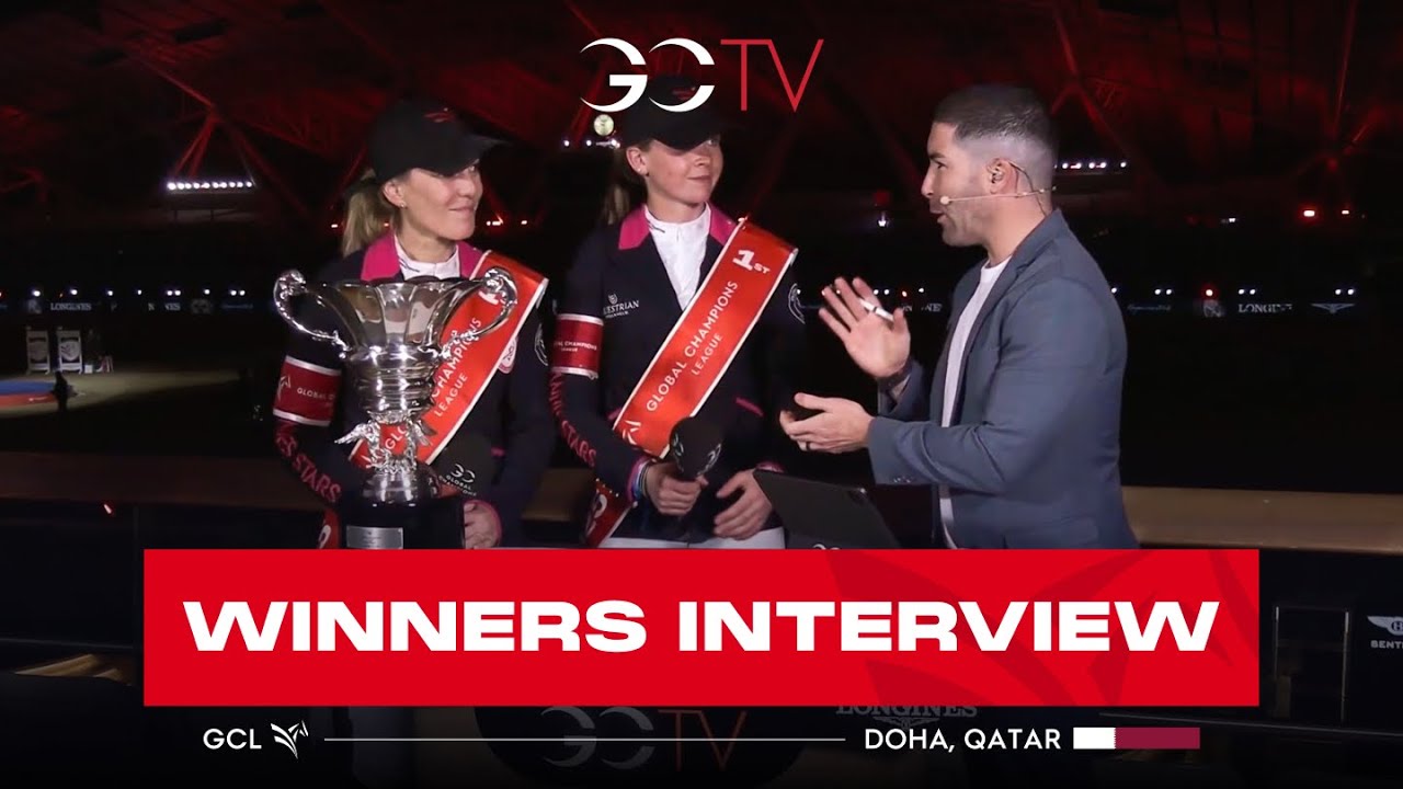 🥇 Winning Team - Cannes Stars Powered by Iron Dames - Post Show - GCL Doha 2025