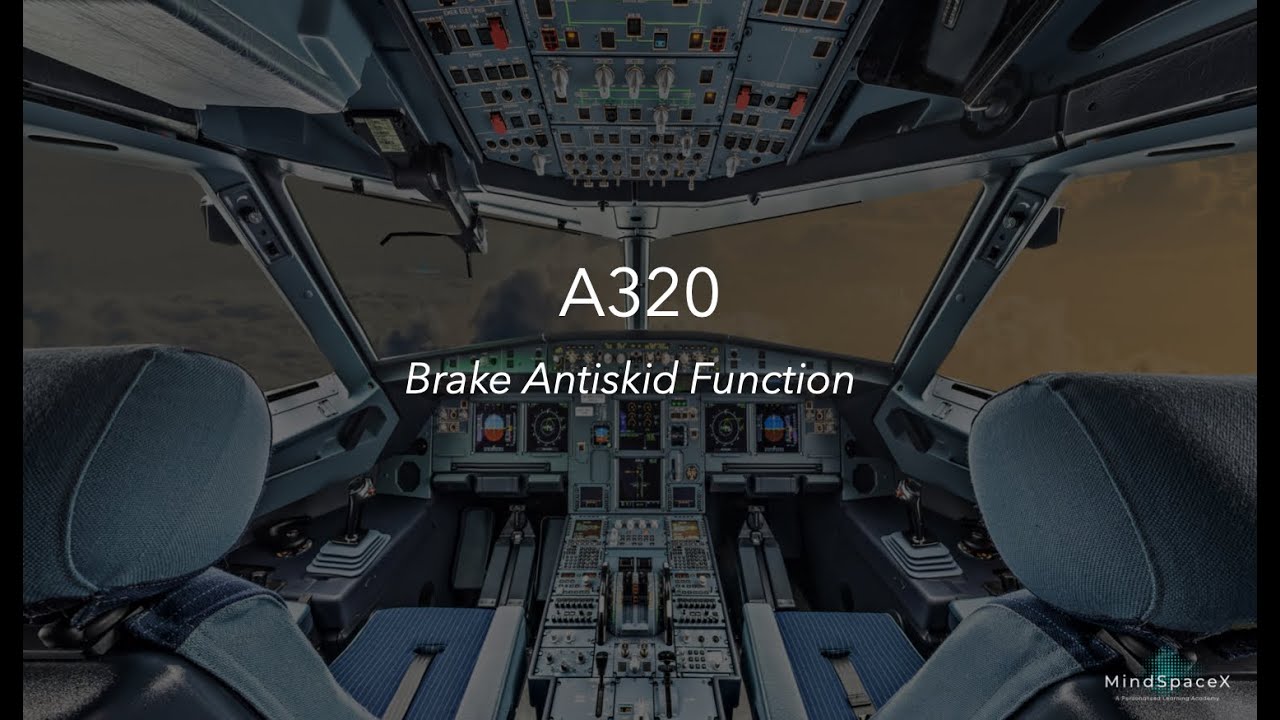 Функция противоскольжения тормозов A320