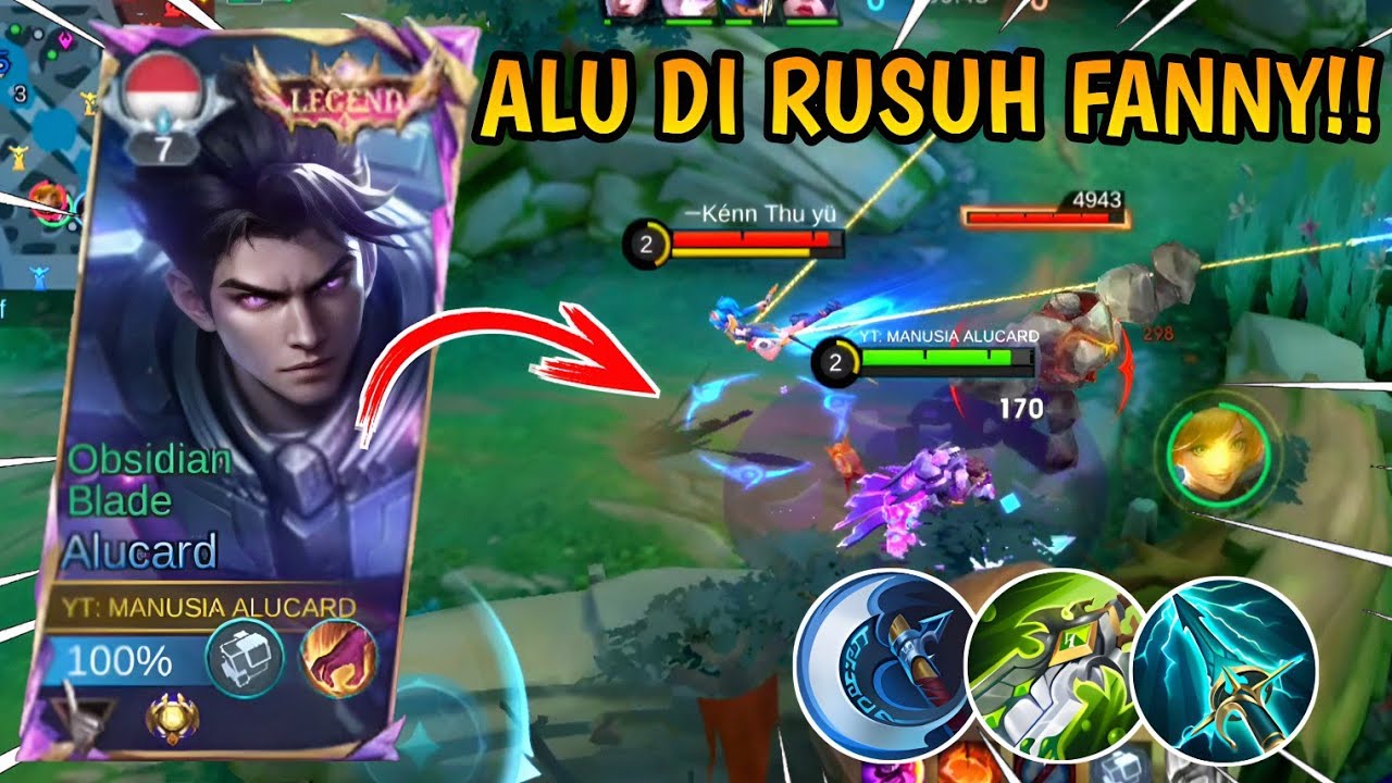 BUFF ALUCARD DI RUSUH FANNY!!! CARA MENGEMBALIKAN KEADAAN PAKAI ALUCARD | MLBB