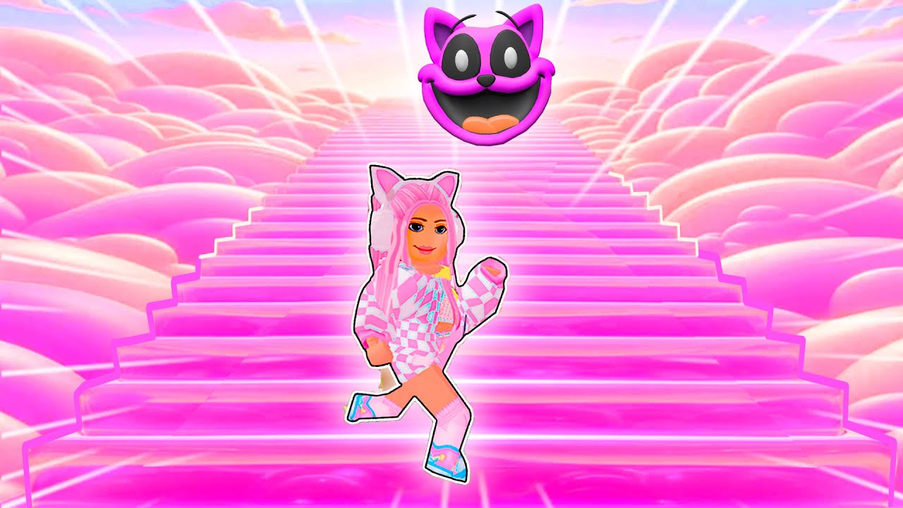 ОББИ, НО ОНО В РОЗОВЫХ ОБЛАКАХ ! Easy Pink Obby