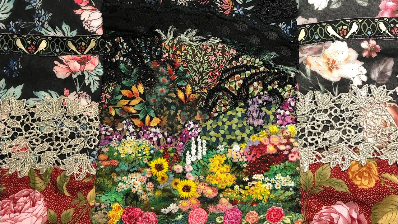 #roxysjournalofstitchery completed Down the Garden Path Wall Hangings - show & tell and thankyou