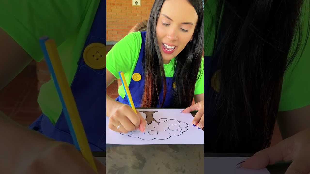 I saved my drawing with the color blending 🎨✏️