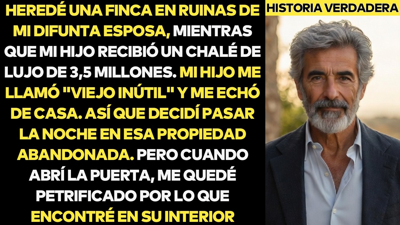 Heredé Una Finca Ruinosa Y Mi Hijo Un Chalé De Lujo: La Sorpresa Al Abrir La Puerta