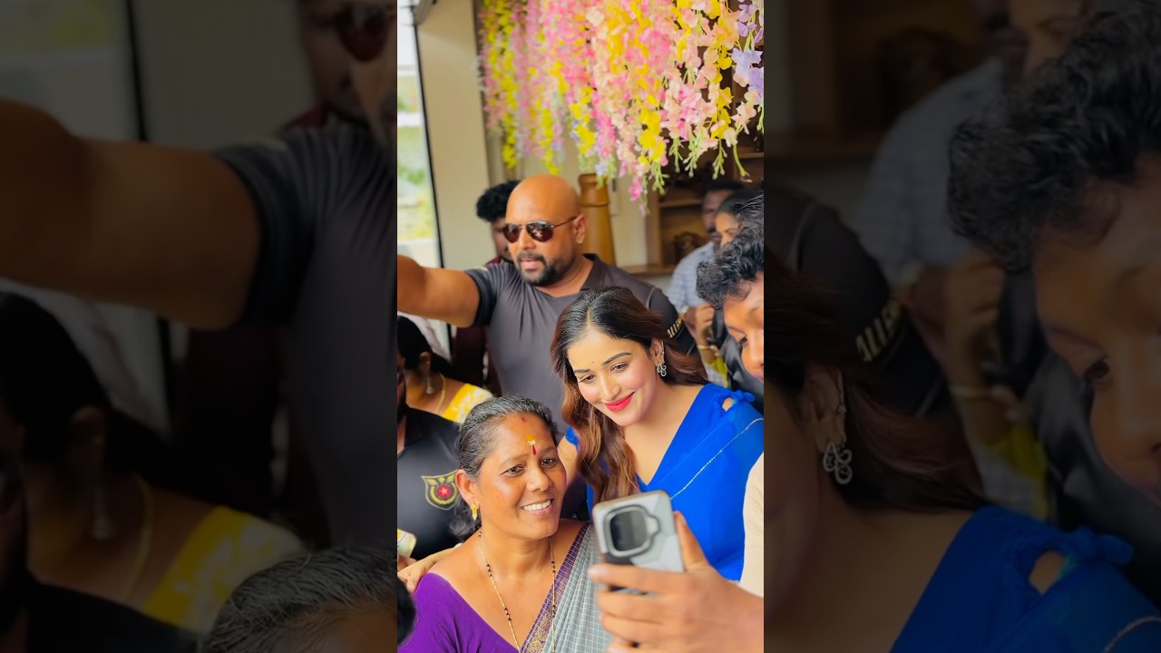 Inauguration day #anumol #inauguration #anumolbiggboss