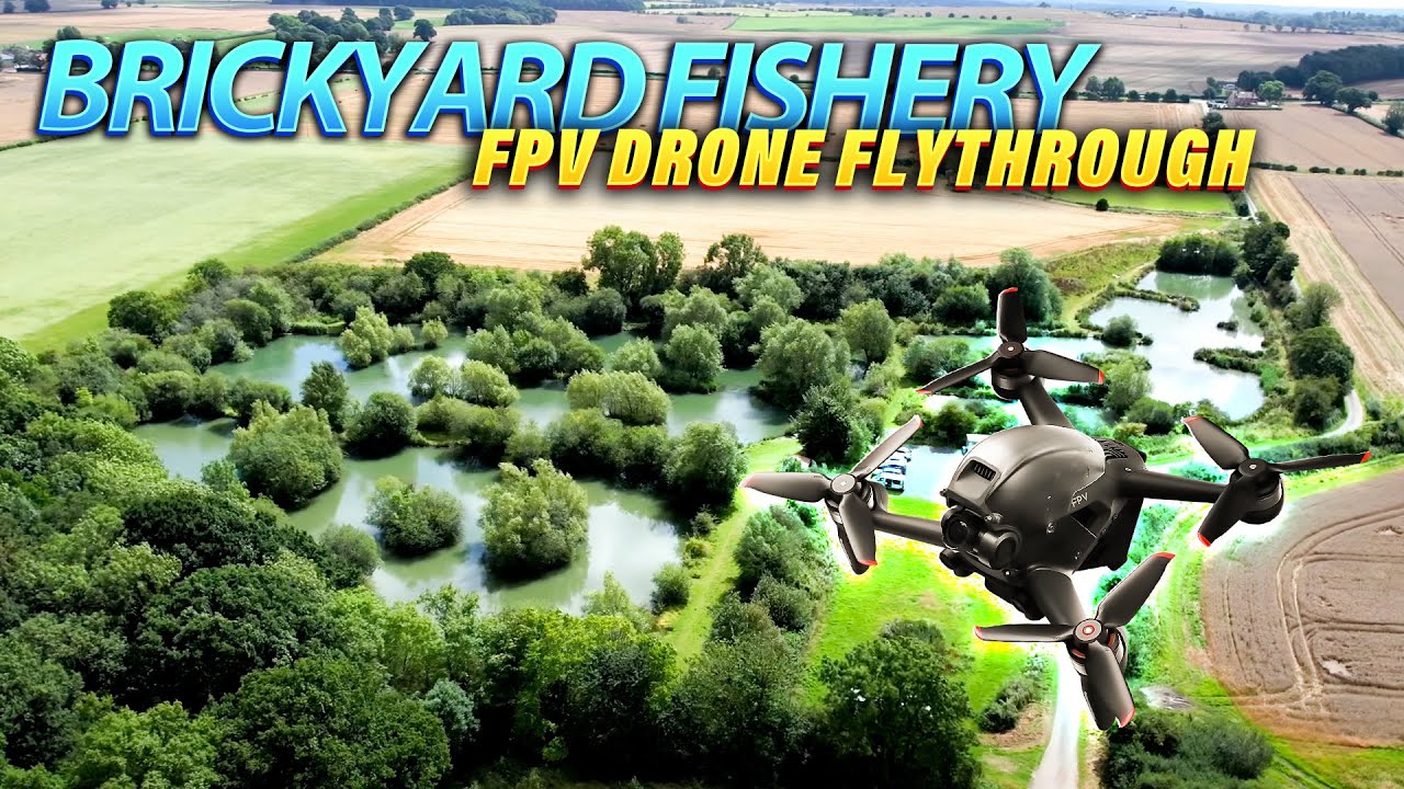 🚁 Aerial Tour of Brickyard Fishery in Ripon - swimbooker: The Flythrough