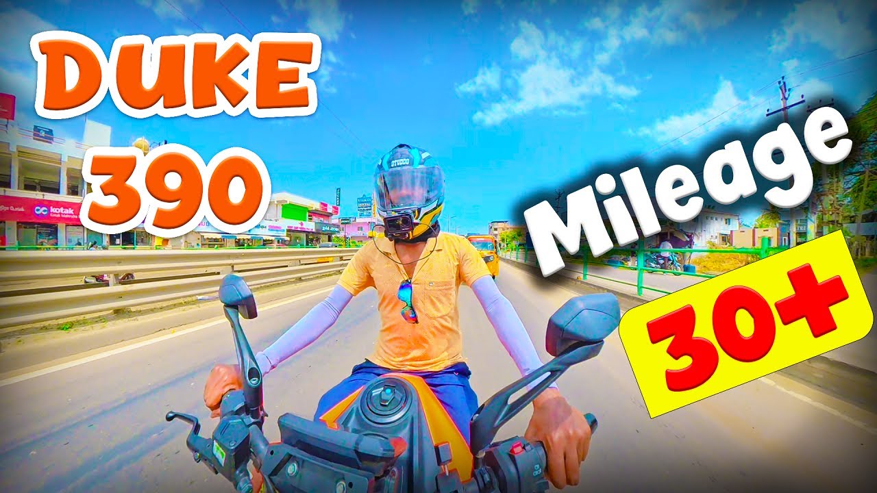 KTM Duke 390 Mileage Test