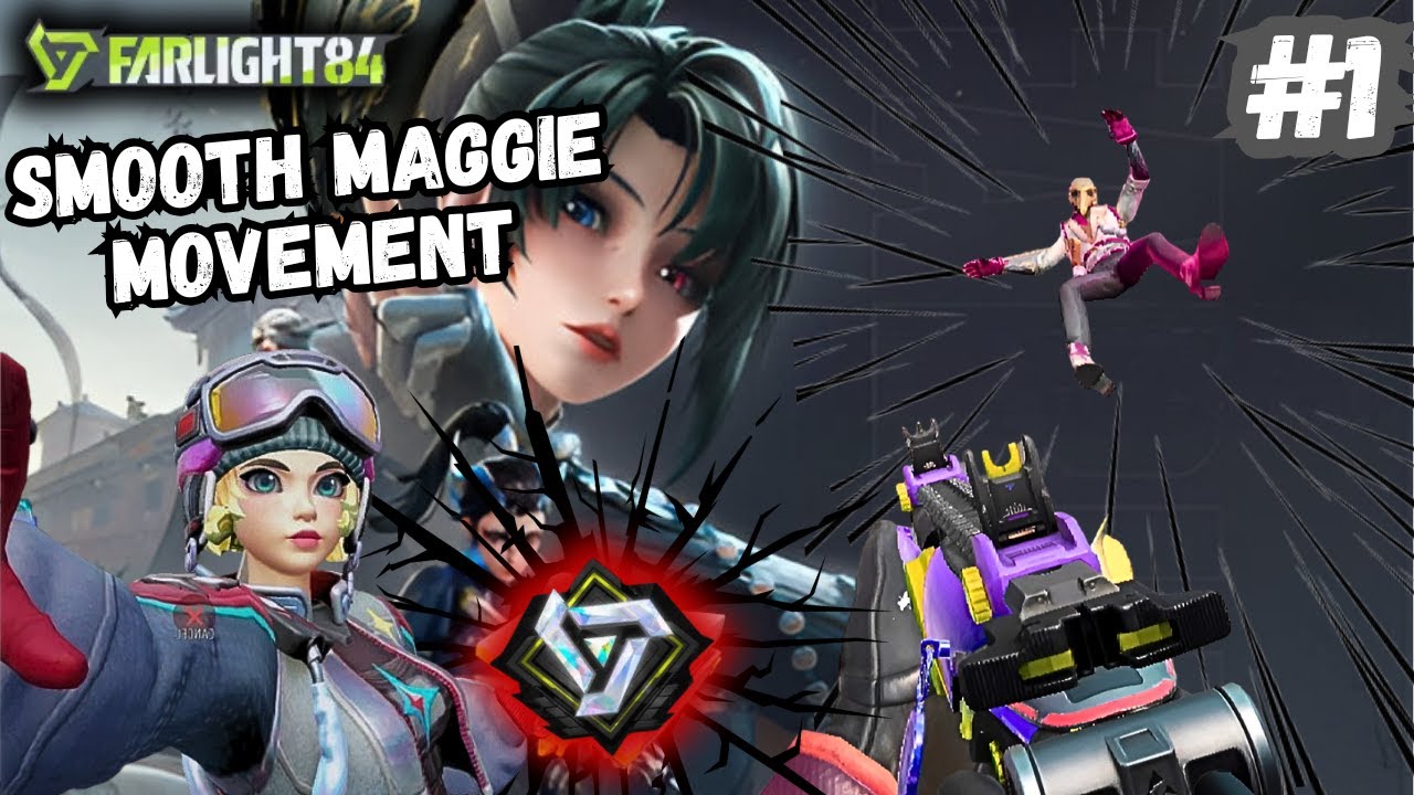 SMOOTH MAGGIE MOVEMENT‼️but R.I.P AIM 😅 || FARLIGHT 84