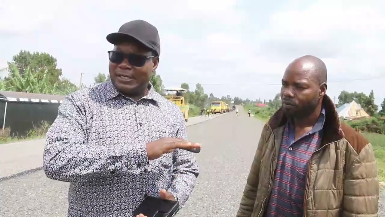 MBUNGE WAITARA AKAGUA UJENZI BARABARA YA LAMI